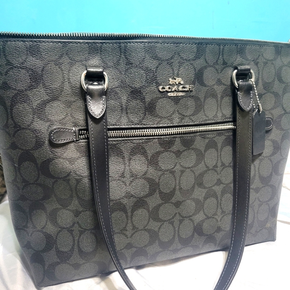 Black Coach Tote bag